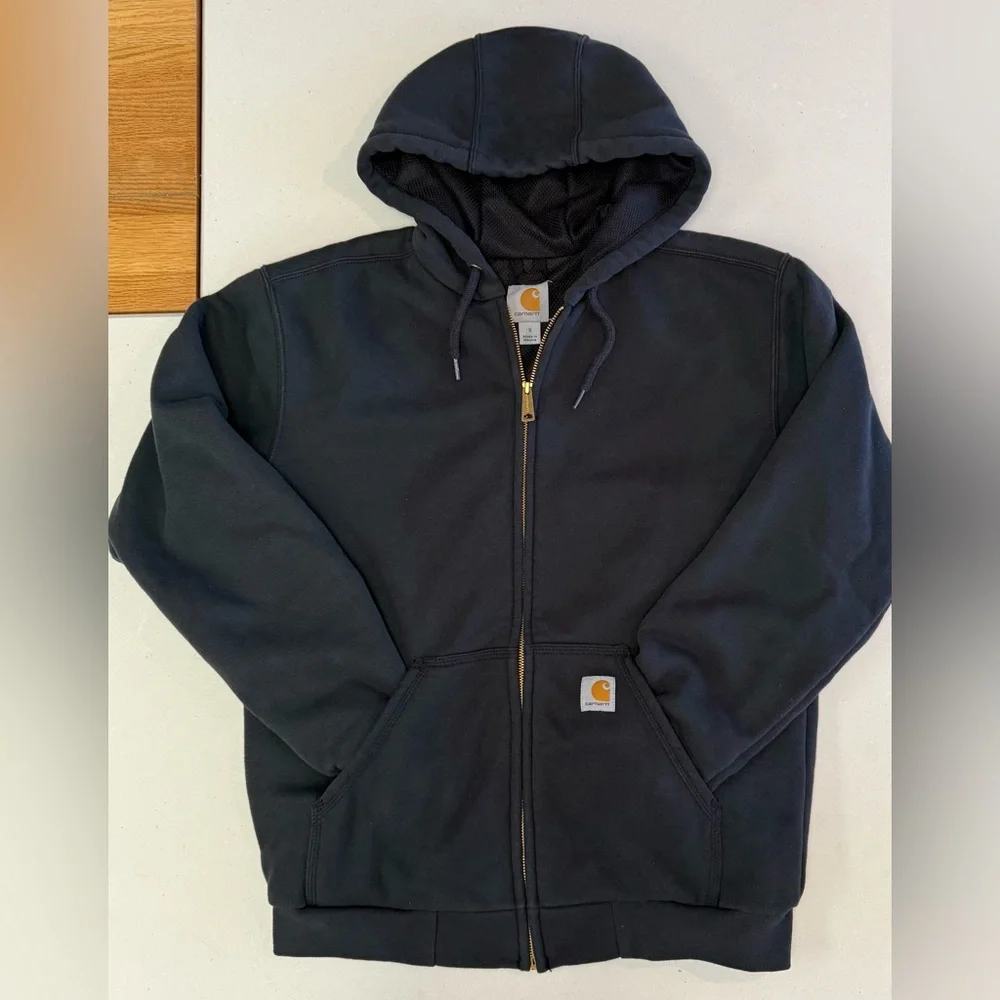 Carhartt Men's Rain Defender Paxton Heavyweight Hooded Zip-front Sweatshirt M